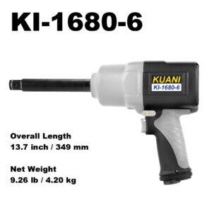 Kauni KI-1680-6 3/4" Sq. Dr. Super Duty Composite Air Impact Wrench