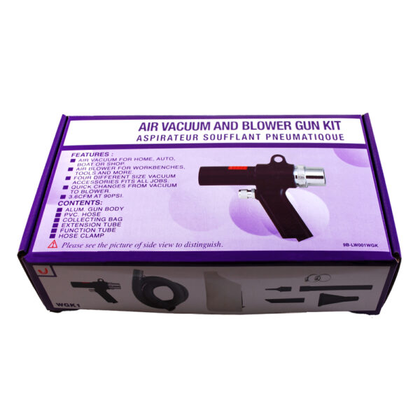 Air Blow Gun and Vacuum kit box