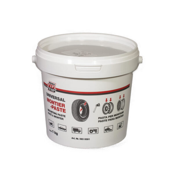 1 litre tub of universal mounting paste