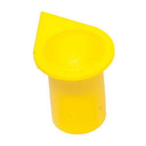 Wheel Nut Indicator/Dustcap DUSTITE, Long Reach, 19mm, Yellow