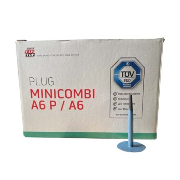 Rema Tip Top Minicombi A6, Tyre Repair Plug without Metal Pilot and box