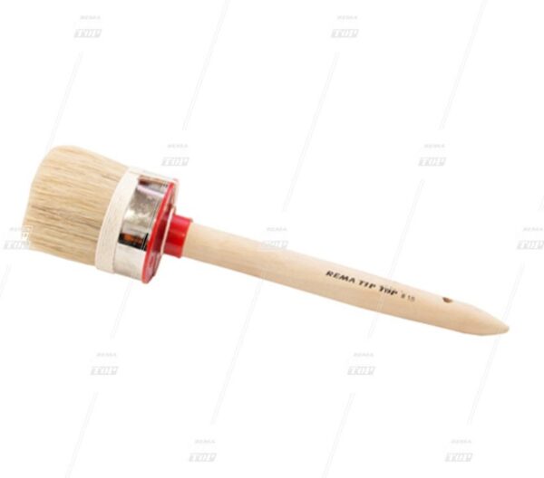 Medium Lube Brush with Wooden Handle